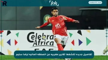 تفاصيل جديدة تكشفها تقارير مغربية عن الصفقة المالية لرضا سليم